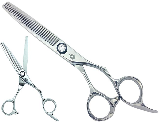 the 2-in-1 Mosher Salon Tools Diamond is our best haircut scissors set