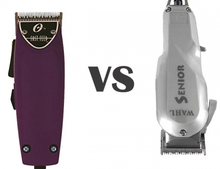 Comparing Oster vs Wahl reveals that the Fast Feed is better suited towards semi-pros, while the Senior is the barbers choice