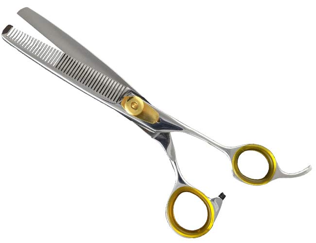 Sharf Gold touch are the affordable dog coat thinning scissors