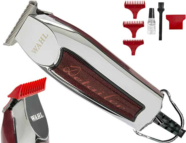 the balanced choice from all professional liners and multi-purpose detailers is the Wahl Detailer